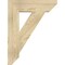 Ekena Millwork Traditional Slat Rough Sawn Bracket, Douglas Fir, 6"W x 26"D x 34"H BKT06X26X34TRA06RDF - alternate 4